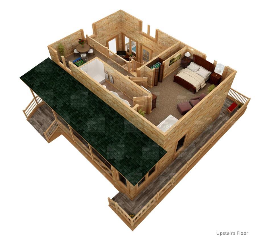 דירות פיג'ן פורג' Misty Mountain Hideaway מראה חיצוני תמונה